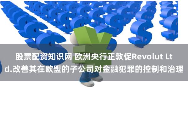 股票配资知识网 欧洲央行正敦促Revolut Ltd.改善其在欧盟的子公司对金融犯罪的控制和治理