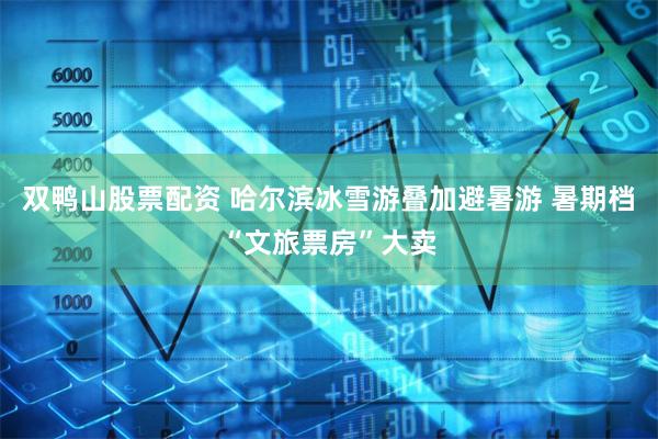 双鸭山股票配资 哈尔滨冰雪游叠加避暑游 暑期档“文旅票房”大卖